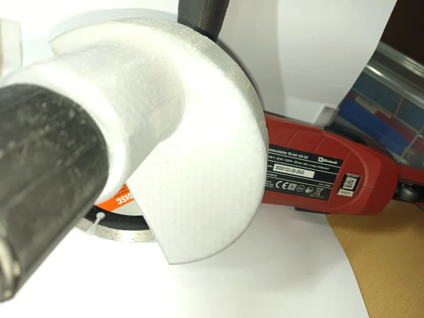 Bộ thu bụi cho máy mài góc D=125mm (Angle grinder dust collection) - Image 3