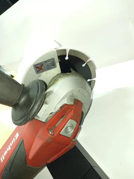 Bộ thu bụi cho máy mài góc D=125mm (Angle grinder dust collection) - Image 4