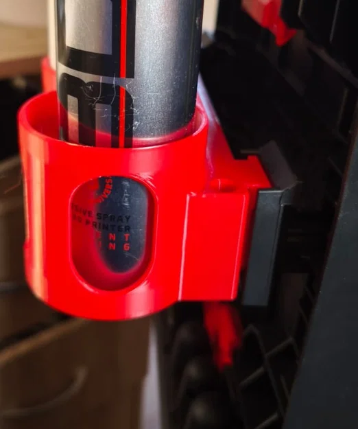 Giá đỡ bình xịt gắn thùng đồ nghề Qbrick Pro (3D Print) - Image 1