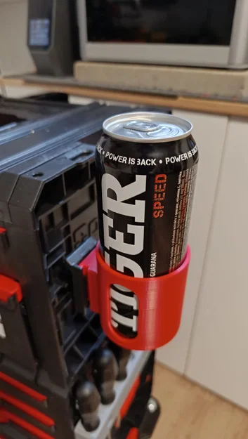 Giá đỡ lon nước 0.5L gắn thùng đồ nghề Qbrick - Image 2