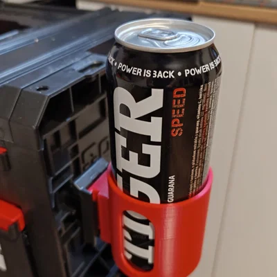 Giá đỡ lon nước 0.5L gắn thùng đồ nghề Qbrick