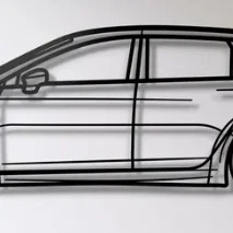 Mô hình trang trí treo tường Silhouette Seat Leon Cupra ST 5F