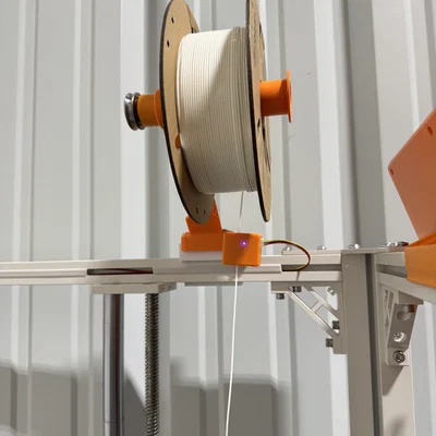 Mount gắn spool holder cho extrusion của Elegoo Giga Storm