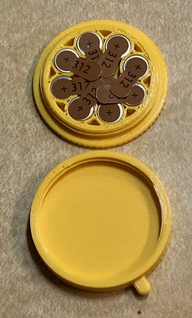 Hộp đựng pin máy trợ thính 312 (312 Hearing Aid Battery Case) - Image 1