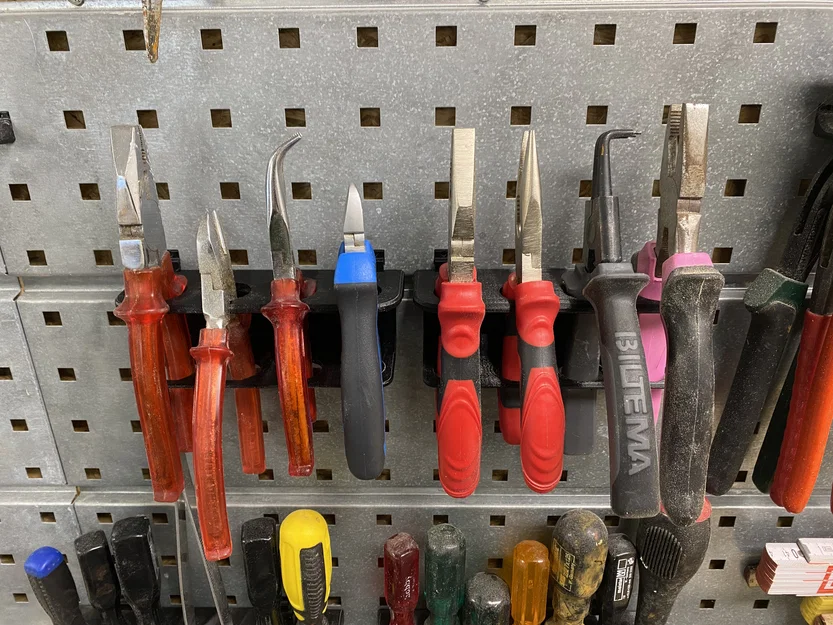 Giá kìm cho Raaco tool wall (Plier Rack for Raaco tool wall) - Image 2