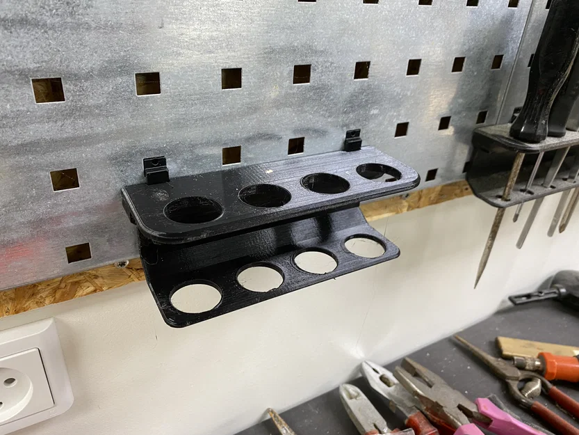 Giá kìm cho Raaco tool wall (Plier Rack for Raaco tool wall) - Image 3