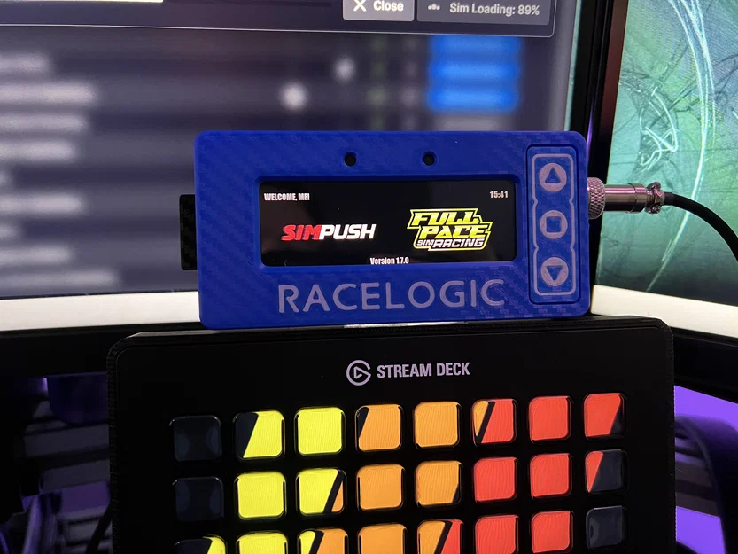 Khung màn hình phụ Race Logic cho màn hình Vocore 4 inch (Sim Racing) - Image 1