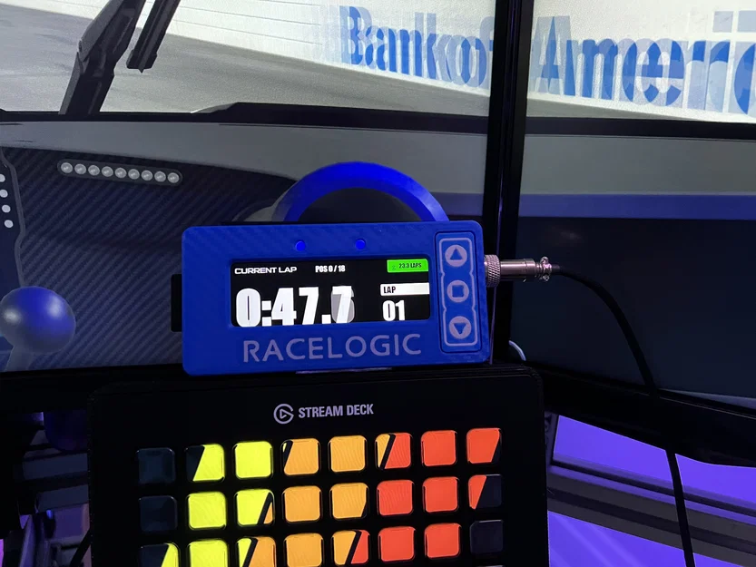 Khung màn hình phụ Race Logic cho màn hình Vocore 4 inch (Sim Racing) - Image 2