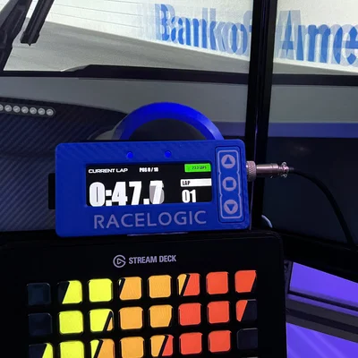 Khung màn hình phụ Race Logic cho màn hình Vocore 4 inch (Sim Racing)