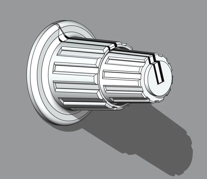 Núm ND Brightness cho A320 MIP Lighting Panel (Concentric Knob) - Image 1