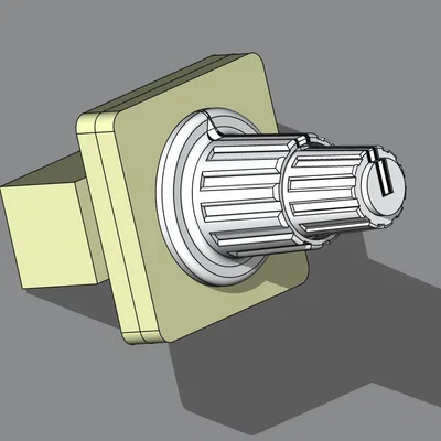 Núm ND Brightness cho A320 MIP Lighting Panel (Concentric Knob)