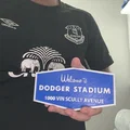 Bảng hiệu lối vào Dodger Stadium - Thumbnail 1