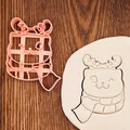 Bộ Khuôn Cắt Bánh Quy Mèo Giáng Sinh (Kitty Christmas Cookie Cutter Set) - Thumbnail 5
