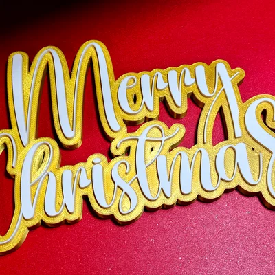 Dĩa Trang Trí "Merry Christmas"