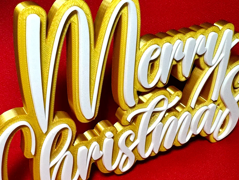 Dĩa Trang Trí "Merry Christmas" - Image 4