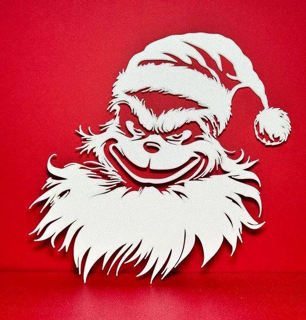 Trang trí treo tường hình Grinch độc đáo cho mùa Giáng sinh - Image 3