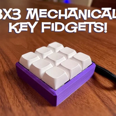 Dây đeo Fidget Key Switch 3x3
