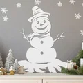 Mô hình trang trí Giáng sinh người tuyết (Happy Snowman) cho in 3D - Thumbnail 1