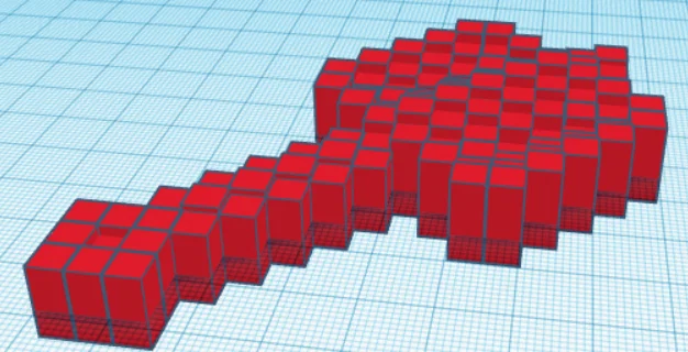 Mô hình vũ khí Mace Minecraft in 3D - Độc đáo và sắc nét - Image 1