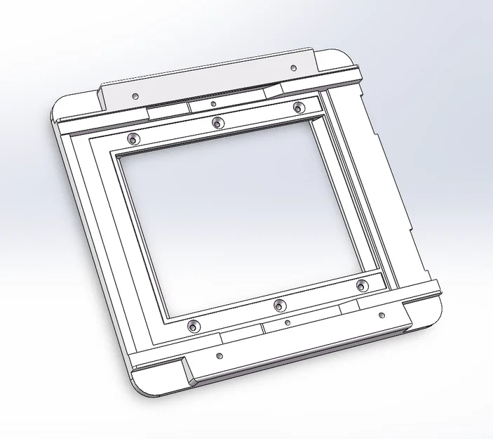 Ngàm chuyển đổi Baby Graflok cho máy ảnh ALPA (Thiết kế in 3D) - Image 2