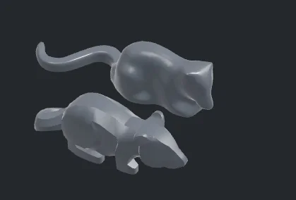 Mô hình chuột Lego (Lego Rat/Mouse) đáng yêu cho người sưu tầm - Image 1