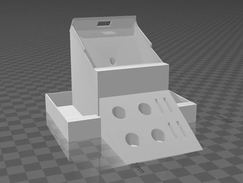 Đế giữ tay cầm Xbox Elite Controller tích hợp khay phụ kiện 3D - Image 1