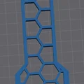Dụng cụ nạo bàn in 3D thiết kế Hex Scraper tiện lợi - Thumbnail 5