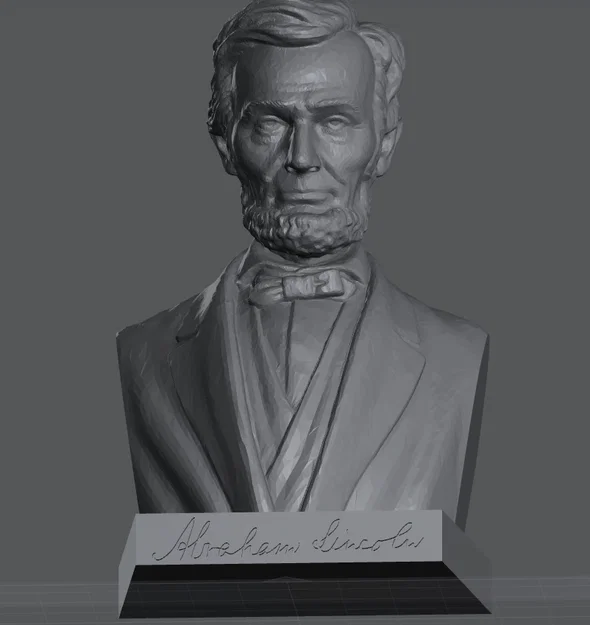 Tượng bán thân Abe Lincoln, Bản Signature Edition - Image 1