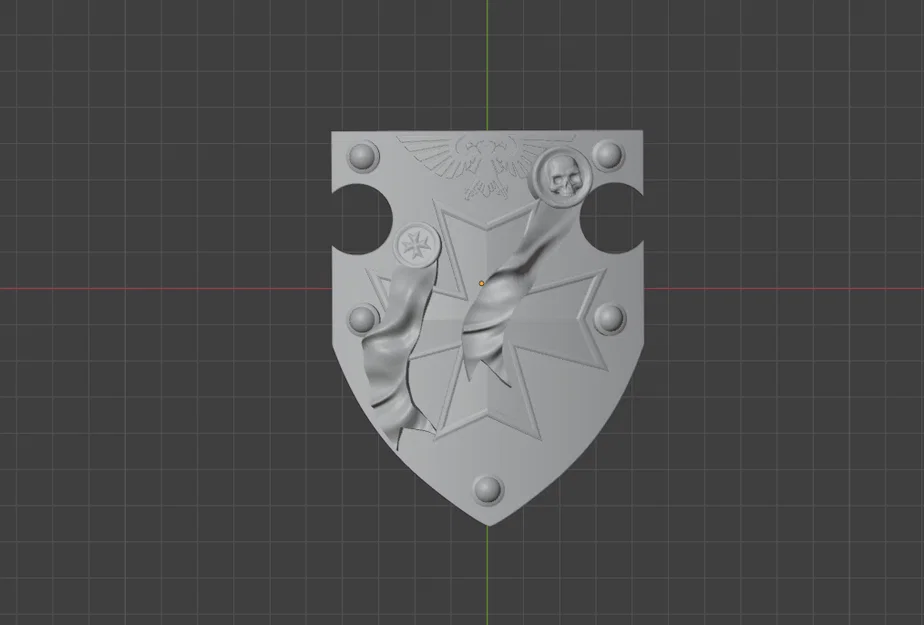 Bộ vũ khí Black Templars cho mô hình Dummy 13 in 3D - Image 4