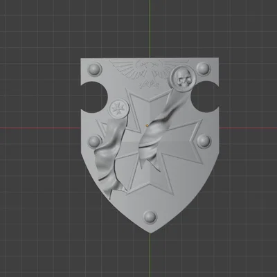 Bộ vũ khí Black Templars cho mô hình Dummy 13 in 3D