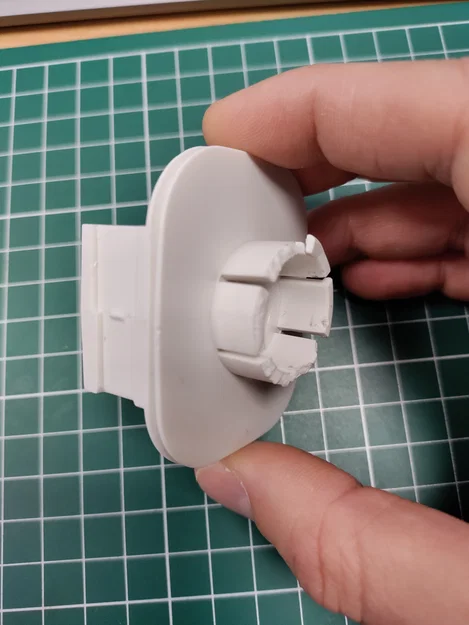 Nắp vỏ thay thế cho bộ điều khiển nhiệt độ Shelly TRV (In 3D) - Image 4