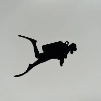 Trang trí tường hình thợ lặn - Mô hình in 3D độc đáo cho nhà của bạn