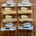 Bộ sưu tập khuôn cắt bánh quy xe Giáng Sinh “chistmas car cookie cutter collection” - Thumbnail 2