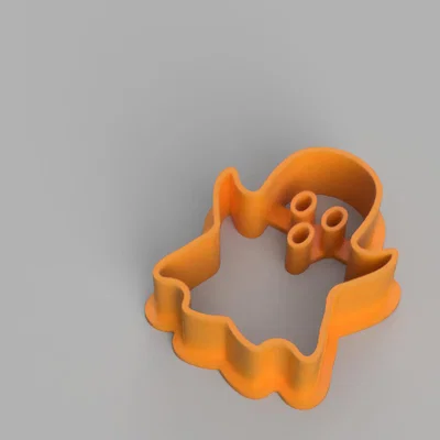 Khuôn cắt bánh quy hình bóng ma Ghost đáng yêu cho Halloween