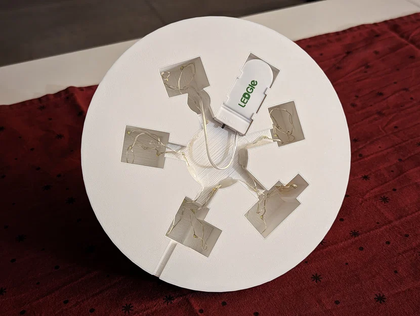 Đèn LED thị trấn yêu tinh Giáng Sinh có ngăn pin - Image 2