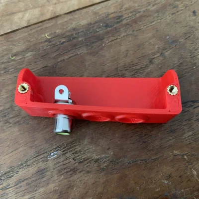 Mod AV Intellivision không cần khoan [clip-on & threaded insert]