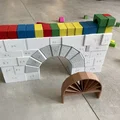 Cầu Vòm La Mã – Khối Xây Dựng Puzzle Vòm, Keystone, Montessori - Thumbnail 9