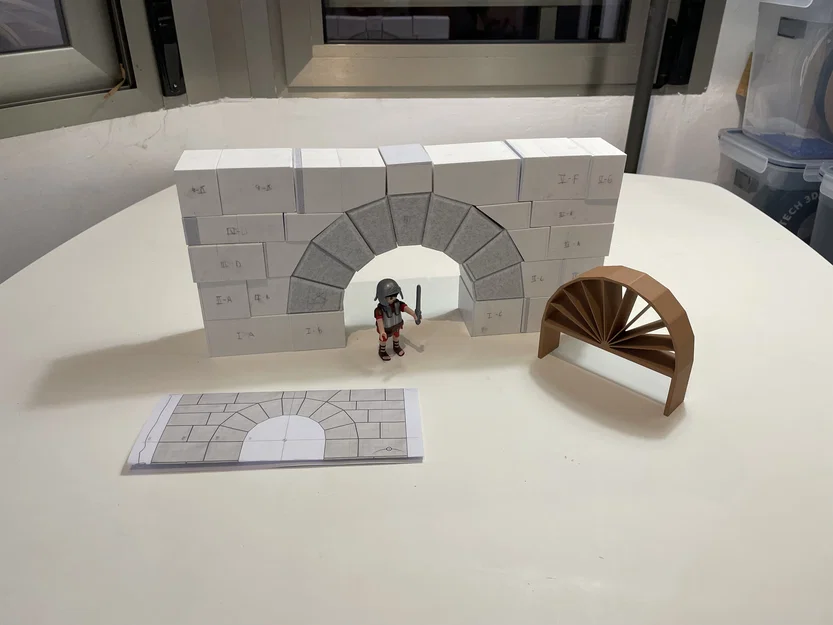 Cầu Vòm La Mã – Khối Xây Dựng Puzzle Vòm, Keystone, Montessori - Image 10