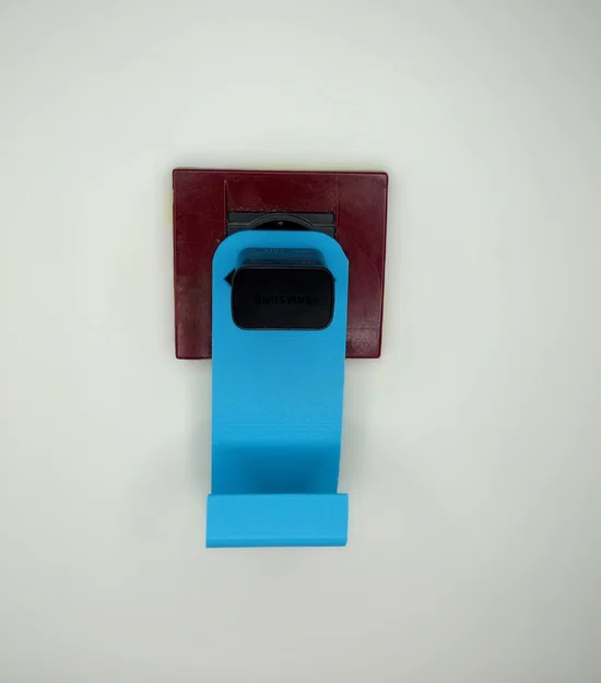 Giá đỡ điện thoại treo tường 3D tiện lợi cho củ sạc EU - Image 5