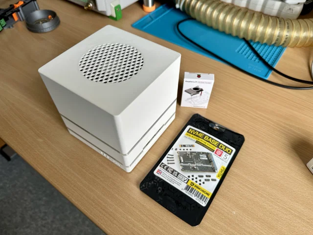 Raspberry Pi 5 NVMe NAS (case NAS 2 ổ NVMe mirror chạy openmediavault) - Image 9