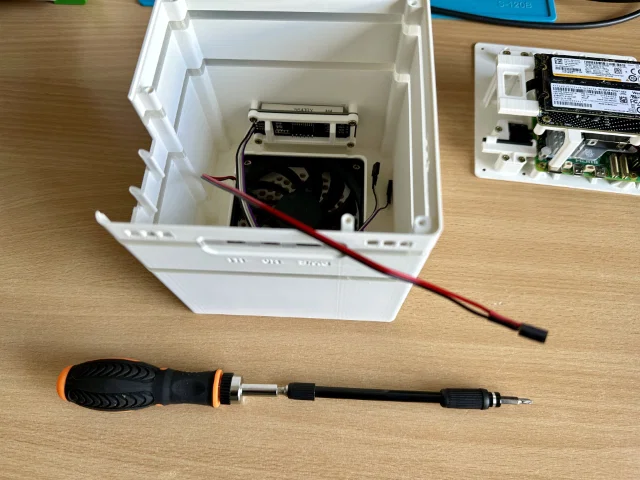 Raspberry Pi 5 NVMe NAS (case NAS 2 ổ NVMe mirror chạy openmediavault) - Image 11