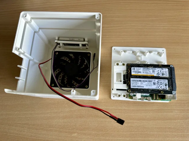 Raspberry Pi 5 NVMe NAS (case NAS 2 ổ NVMe mirror chạy openmediavault) - Image 17