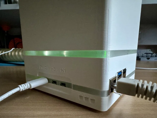 Raspberry Pi 5 NVMe NAS (case NAS 2 ổ NVMe mirror chạy openmediavault) - Image 24