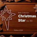Ngôi sao Giáng Sinh - Khuôn cắt bánh gừng số 101 - Thumbnail 1