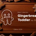 Gingerbread Toddler - Gingerbread Cutter no. 111 - Thumbnail 1