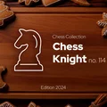 Khuôn cắt bánh gừng Hình Mã Cờ Vua (Chess Knight) số 114 - Thumbnail 1