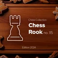 Xe Cờ (Rook) - Khuôn Cắt Bánh Gừng số 115 - Thumbnail 1