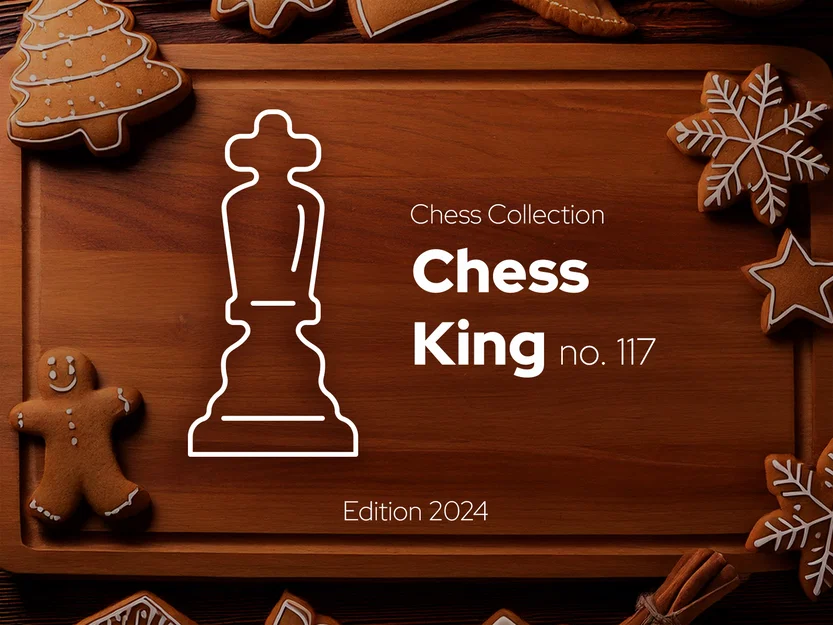 Vua Cờ (Chess King) - Khuôn Cắt Bánh Gừng no. 117 - Image 1