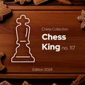 Vua Cờ (Chess King) - Khuôn Cắt Bánh Gừng no. 117 - Thumbnail 1