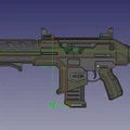 Mô hình súng Hemlock Burst AR từ Apex Legends (File in 3D) - Thumbnail 2